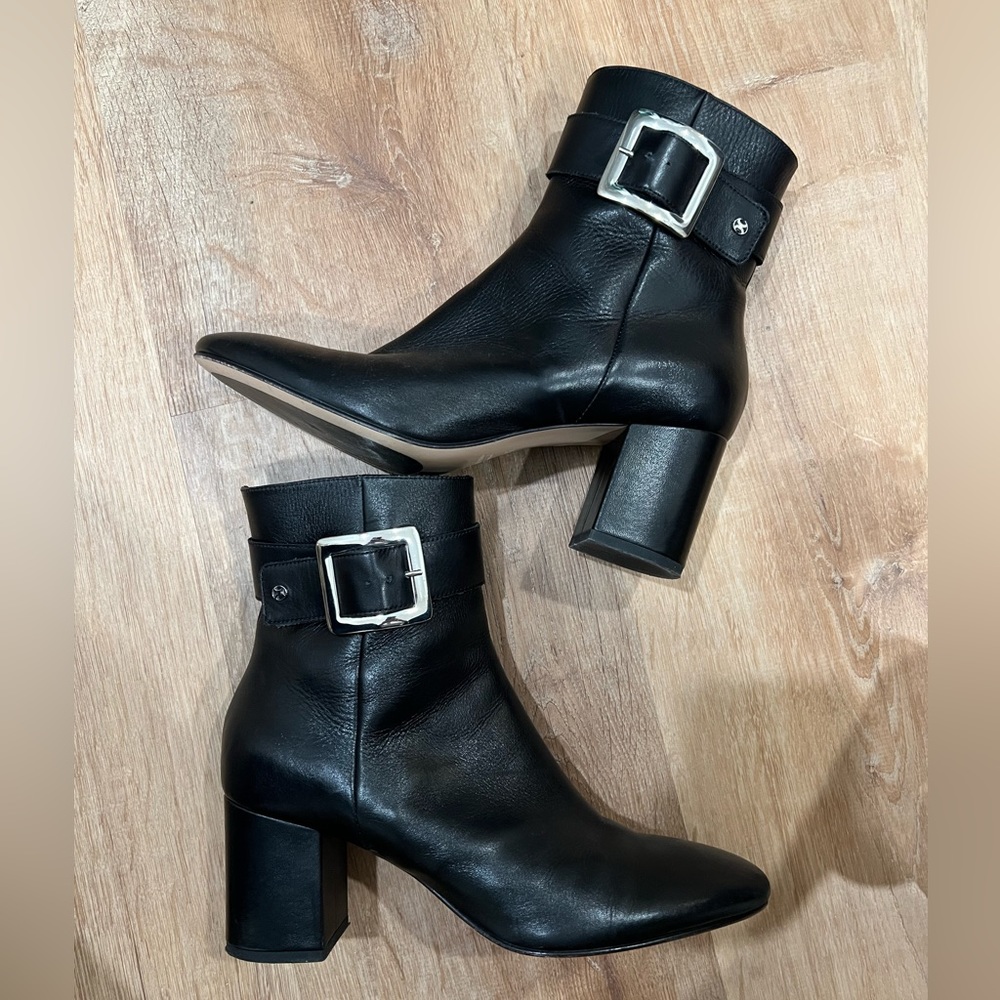Vero Cuoio Italian leather black boots